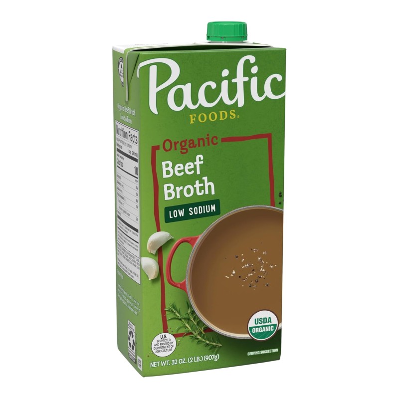 Pacific Organic Low Sodium Beef Broth