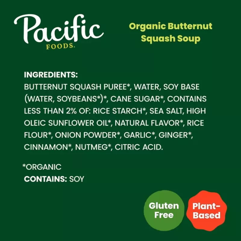 Pacific Organic Butternut Squash Soup