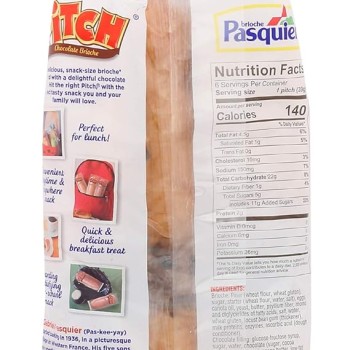 Pasquier Brioche To Go CHocolate Filling