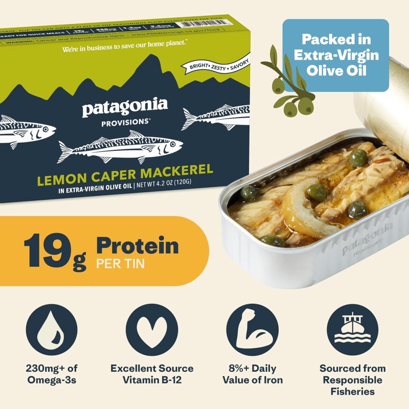 Patagonia Lemon Caper Mackerel