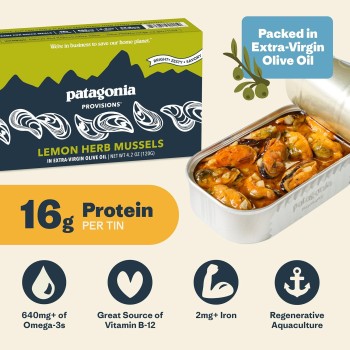 Patagonia Lemon Herb Mussels