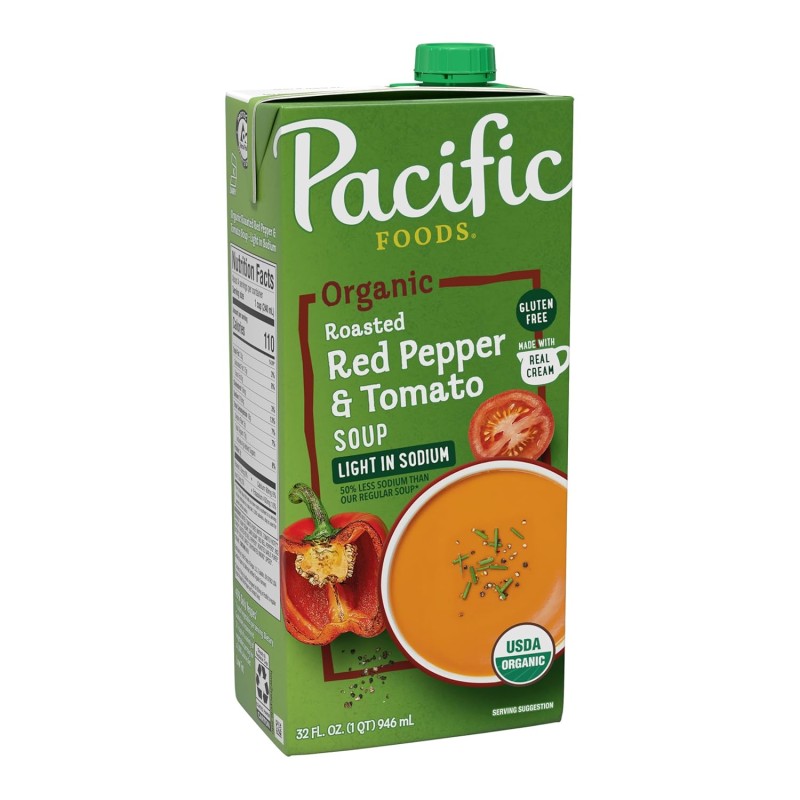 Pacific Organic Red Pepper & Tomato Soup