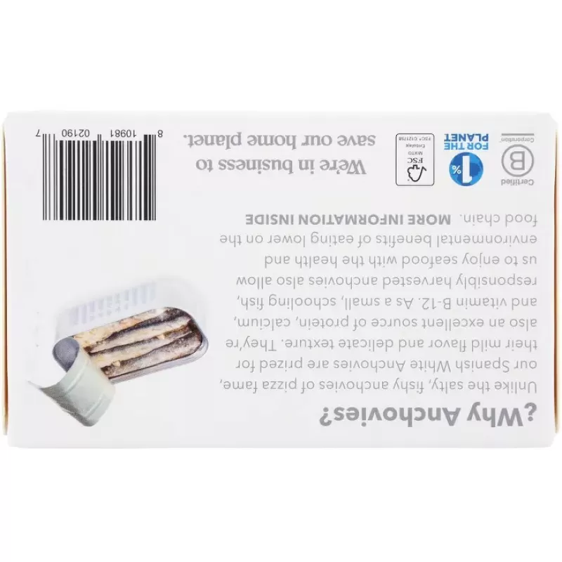 Patagonia Spanish White Anchovies