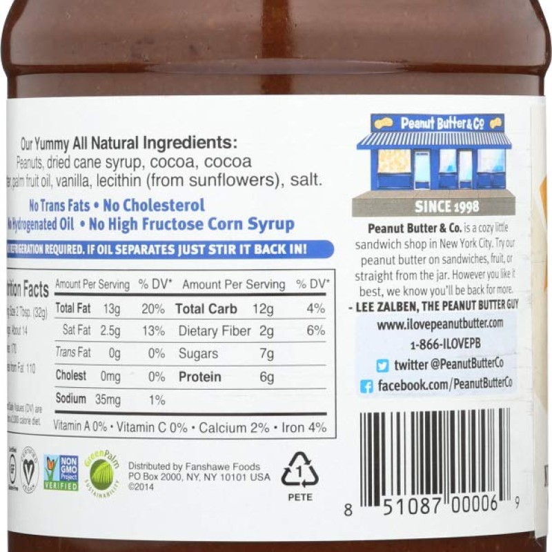 Peanut Butter & Co Dark Chocolate Dreams