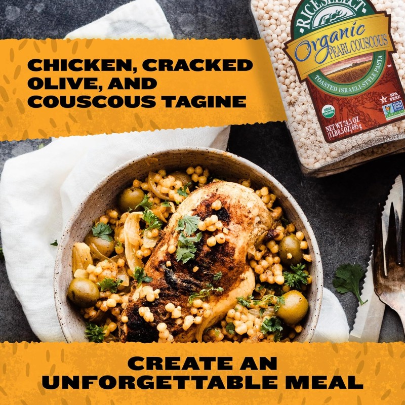 RiceSelect Organic Pearl Couscous