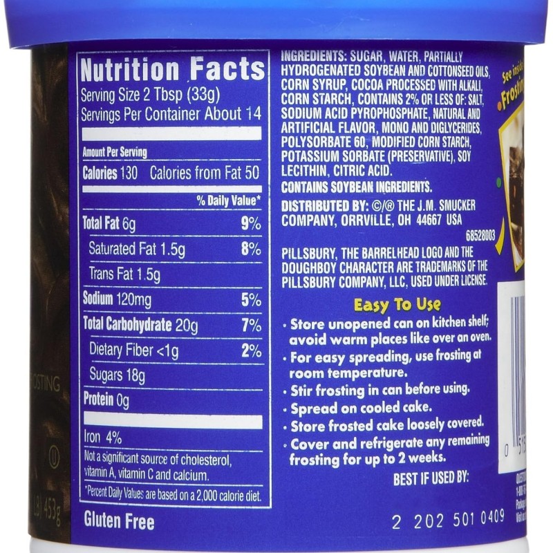 Pillsbury Dark Chocolate Frosting