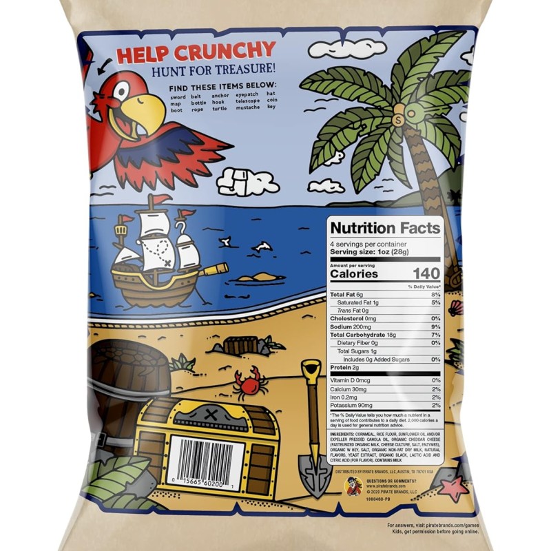 Pirate’s Booty Aged White Cheddar