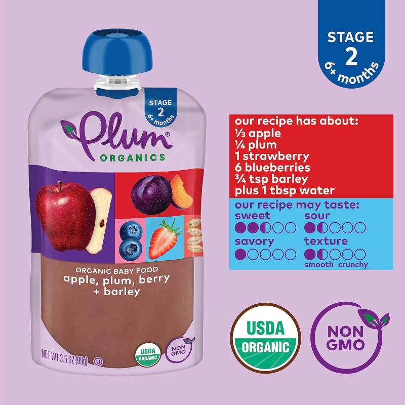 Plum Apple, Plum, Berry & Barley