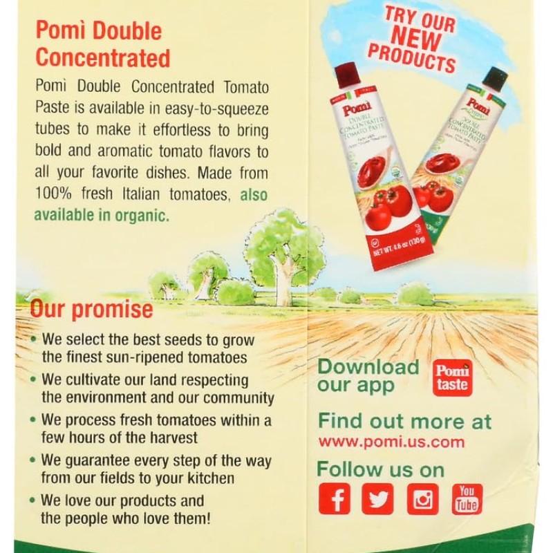 Pomi Organic Strained Tomatoes