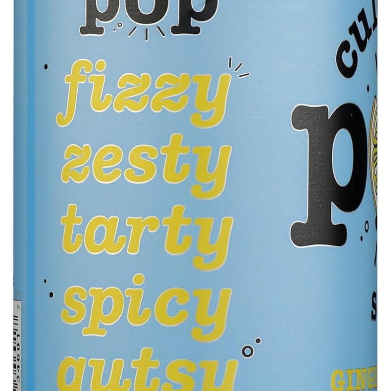 Pop Ginger Lemon Soda