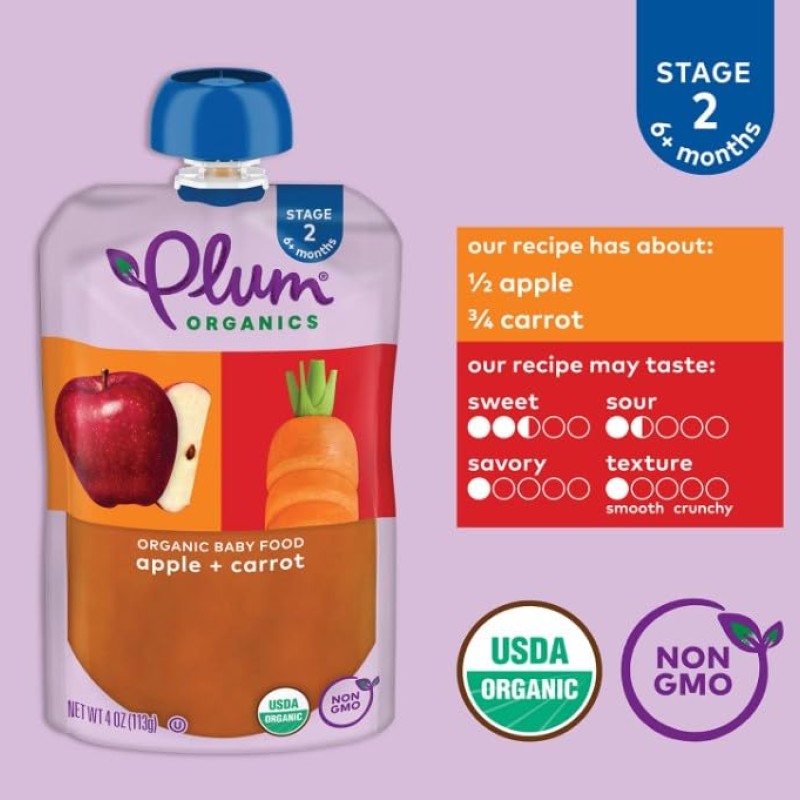Plum Organic Apple & Carrot