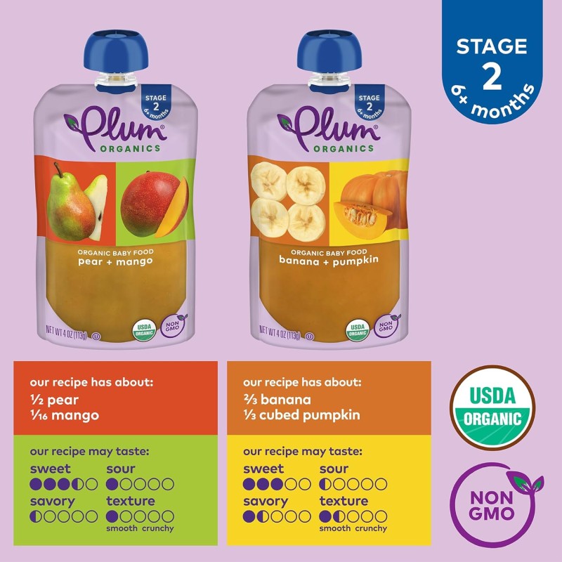 Plum Organic Pear & Mango