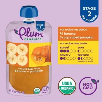 Plum Organics Banana & Pumpkin