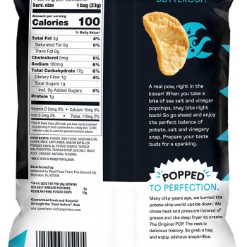 Popchips Original Sea Salt & Vinegar Flavored