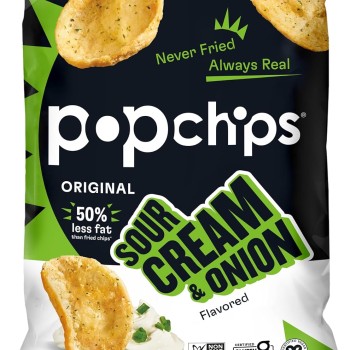 Popchips Potato Chips Sour Cream & Onion