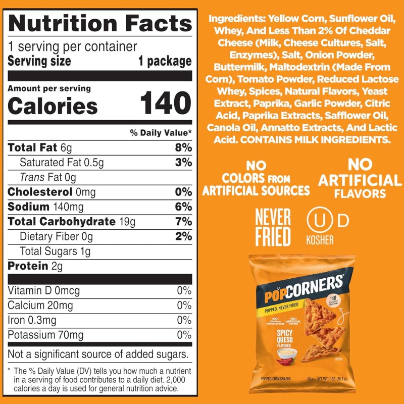 PopCorners Spicy Queso