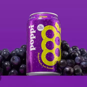 Poppi Prebiotic Soda Grape