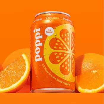 Poppi Prebiotic Soda Orange