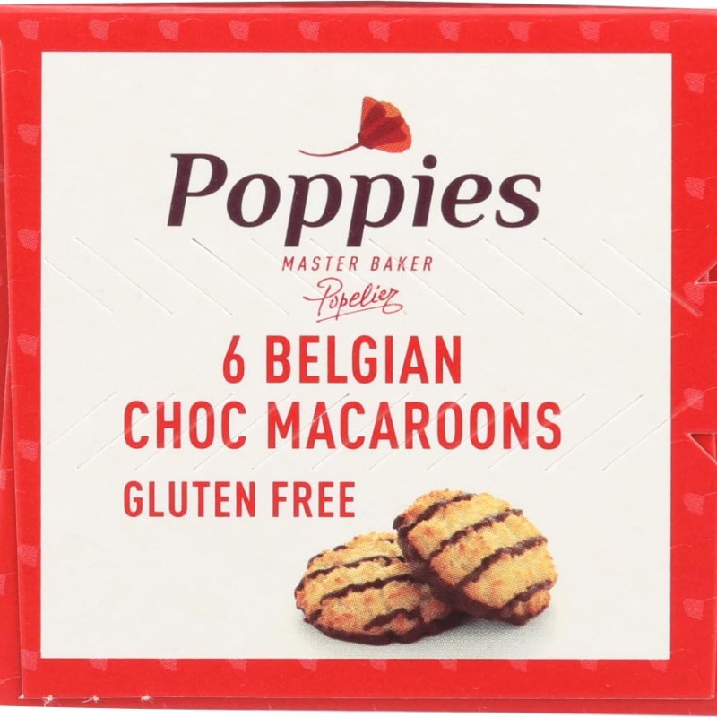 Poppies Belgian Chocolate Macaroons