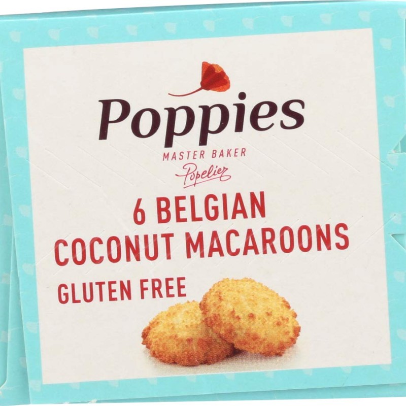 Poppies Belgian Coconut Macaroons