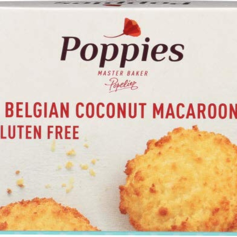 Poppies Belgian Coconut Macaroons