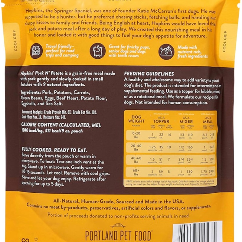 Portland Hopkins' Pork N' Potatoes