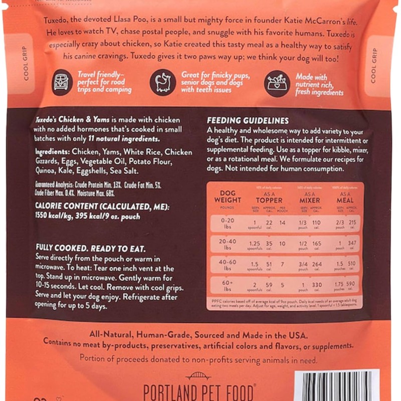 Portland Tuxedo's Chicken & Yams