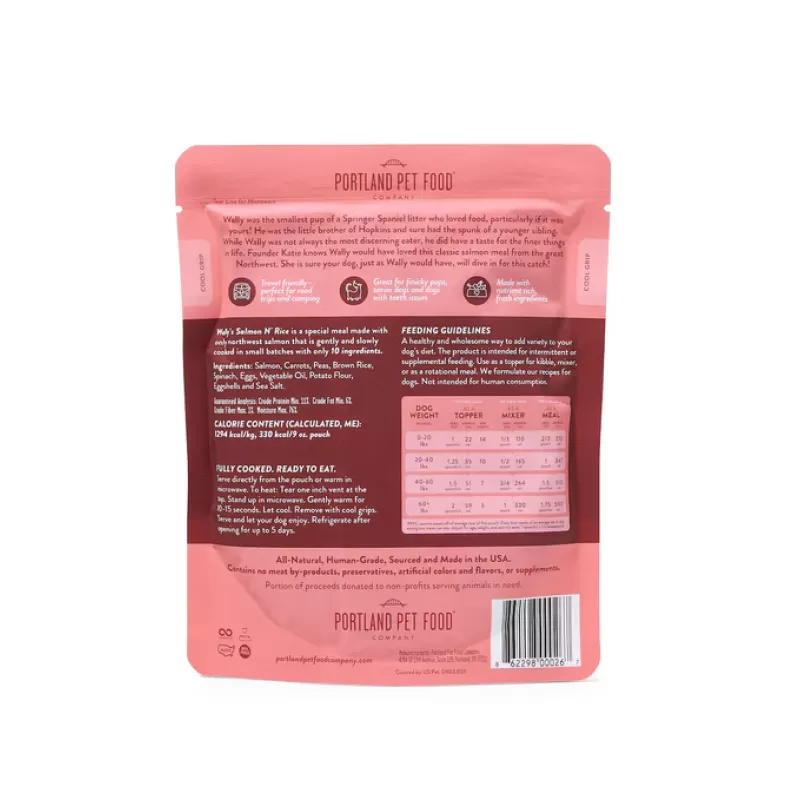 Portland Wally's Salmon N' Rice