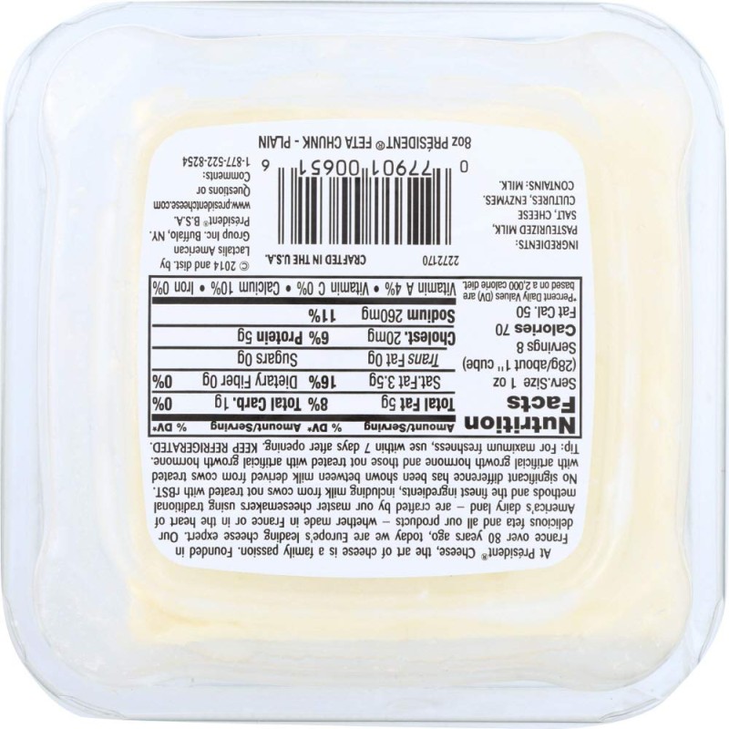 President Traditional Feta Chunk