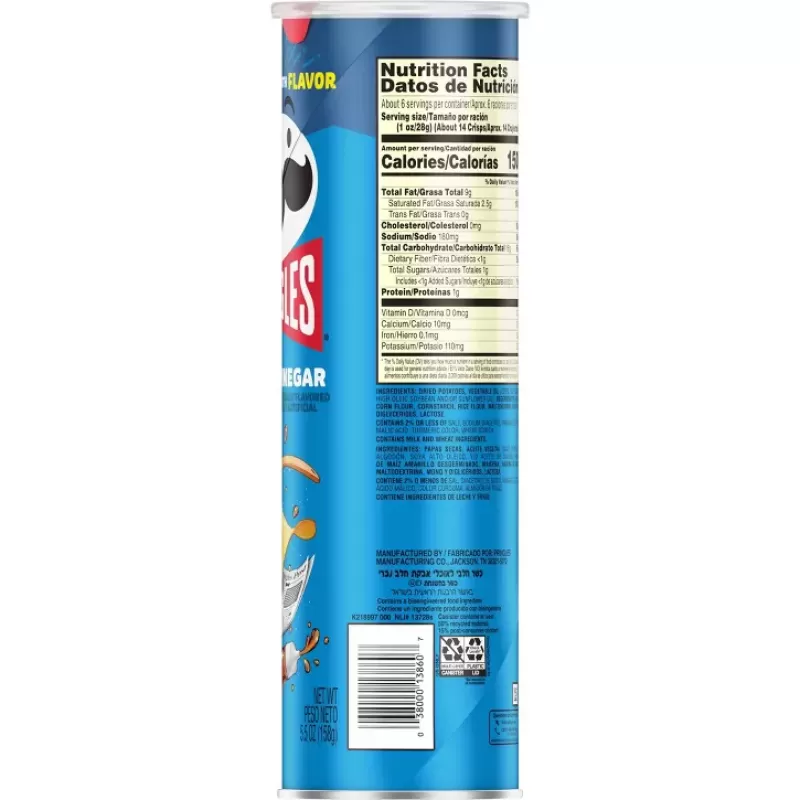 Pringles Salt & Vinegar