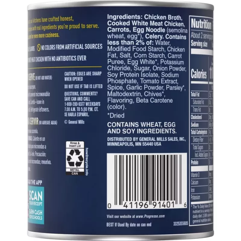 Progresso Chicken & Homestyle Noodles