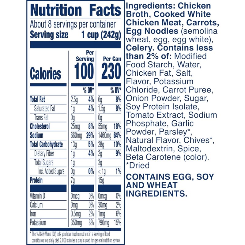 Progresso Chicken Noodle soup