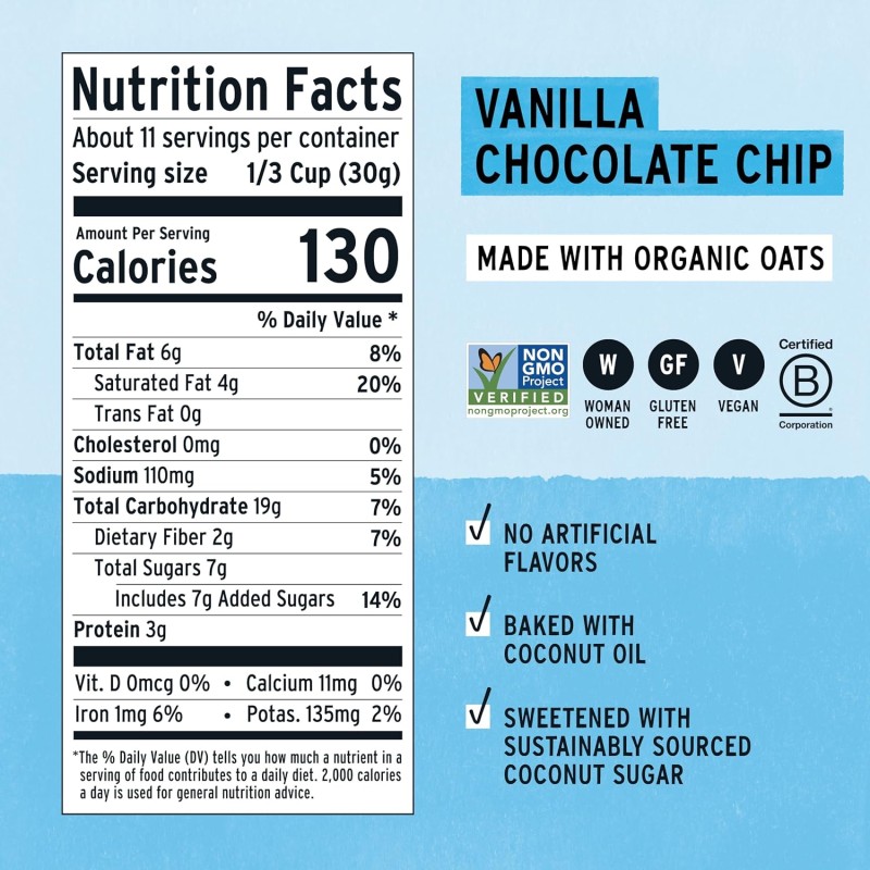 Purely Elizabeth Granola Vanilla Chocolate Chip