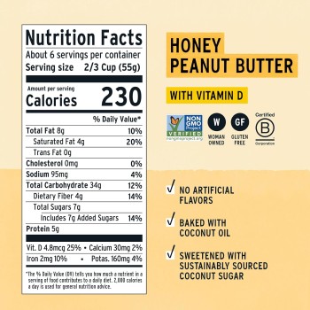 Purely Elizabeth Honey Peanut Butter