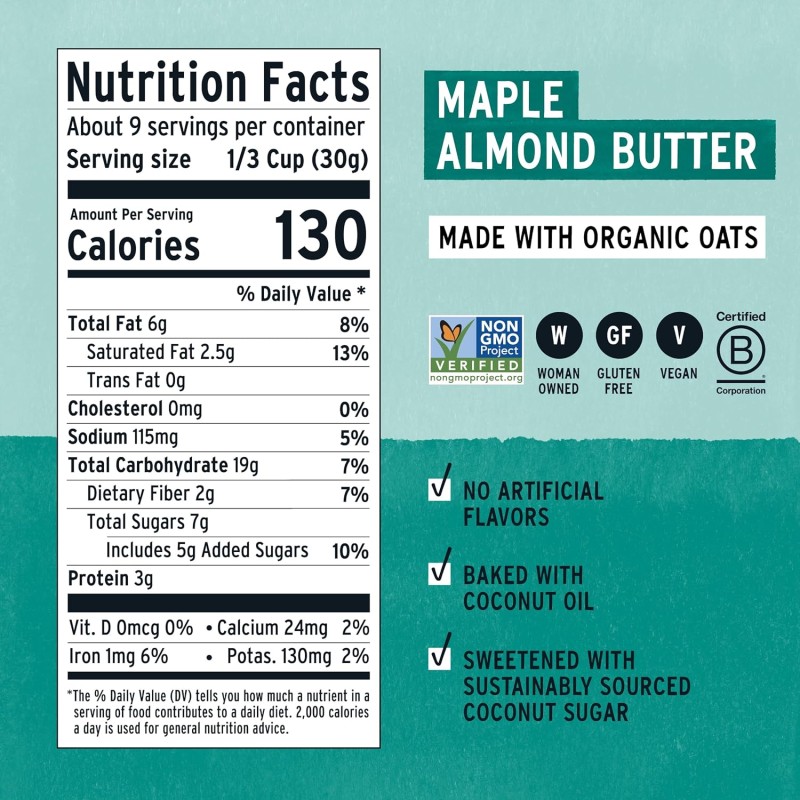 Purely Elizabeth Maple Almond Butter