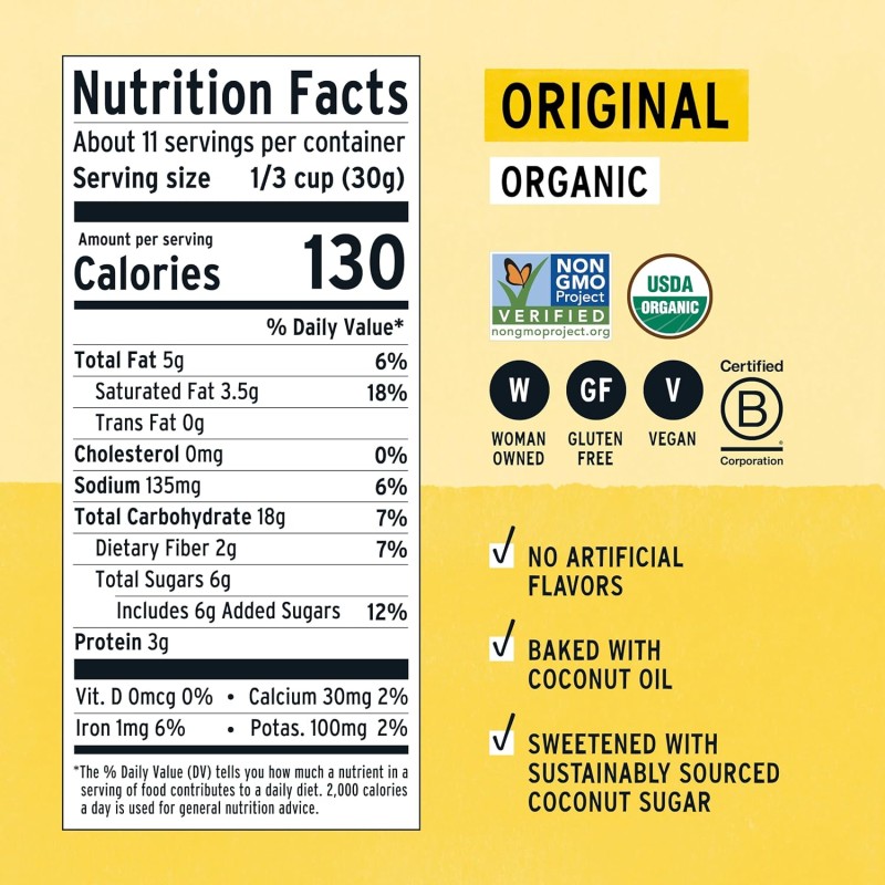 Purely Elizabeth Organic Granola Original