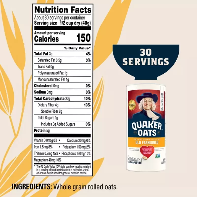 Quaker Oats Old Fashioned 42oz