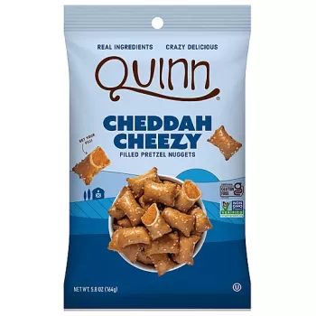 Quinn Cheddah Cheezy Filled Pretzel Nuggets