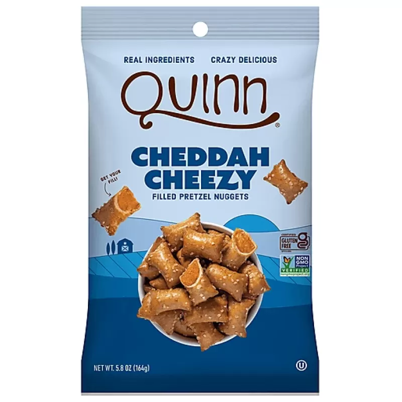 Quinn Cheddah Cheezy Filled Pretzel Nuggets