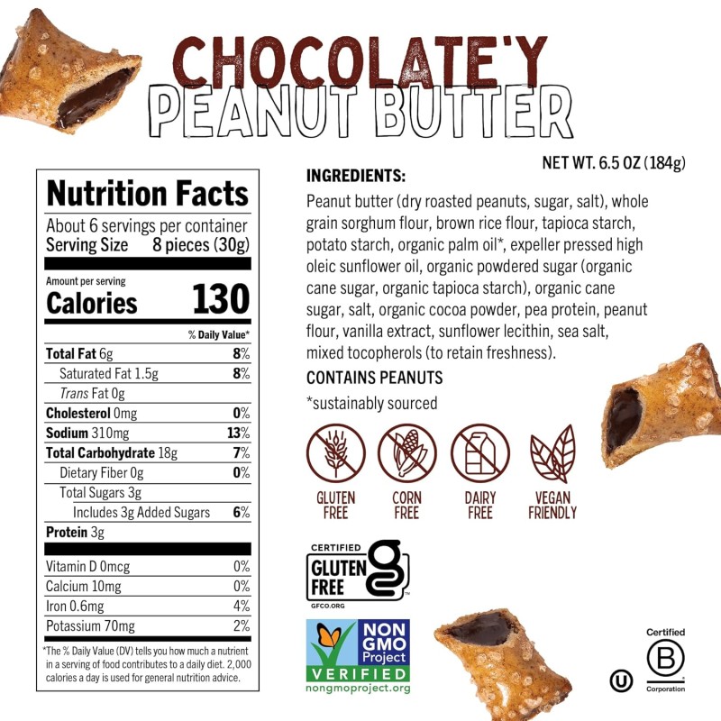 Quinn Pretzel Nuggets Chocolate'y