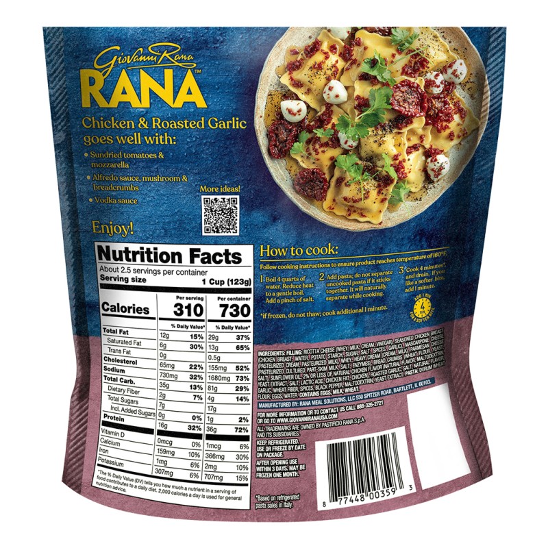 Rana Chicken And Roasted Garlic Ravioli