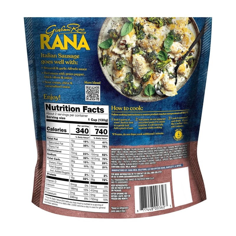 Rana Italian Sausage Ravioli