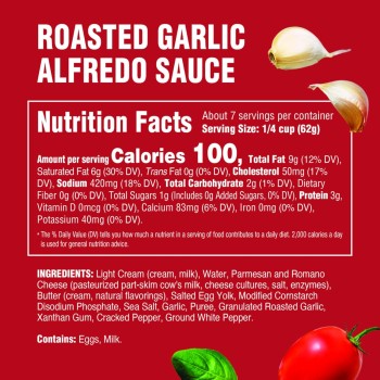 Rao Roasted Garlic Alfredo Sauce