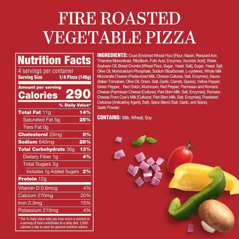 Rao's Brick Oven Pizza Fire Roasted Vegetable