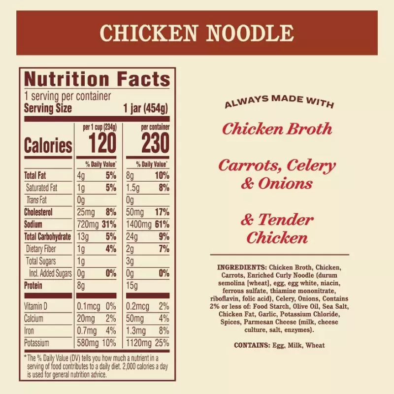 Rao’s Chicken Noodle Soup