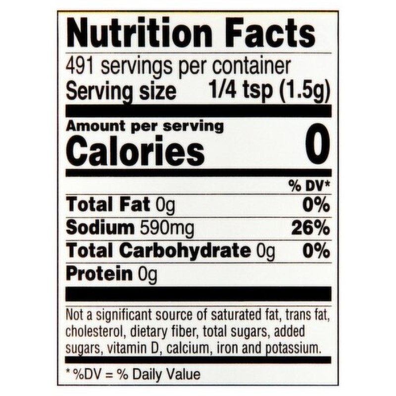 Red Cross Table Salt