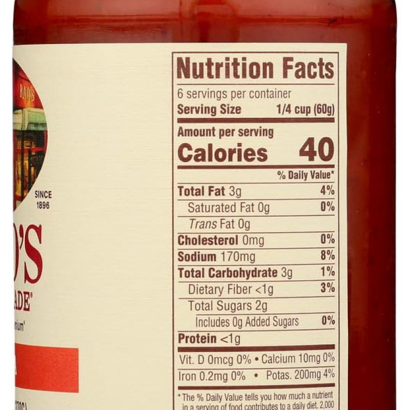 Rao’s Homemade Pizza Sauce — 13 oz