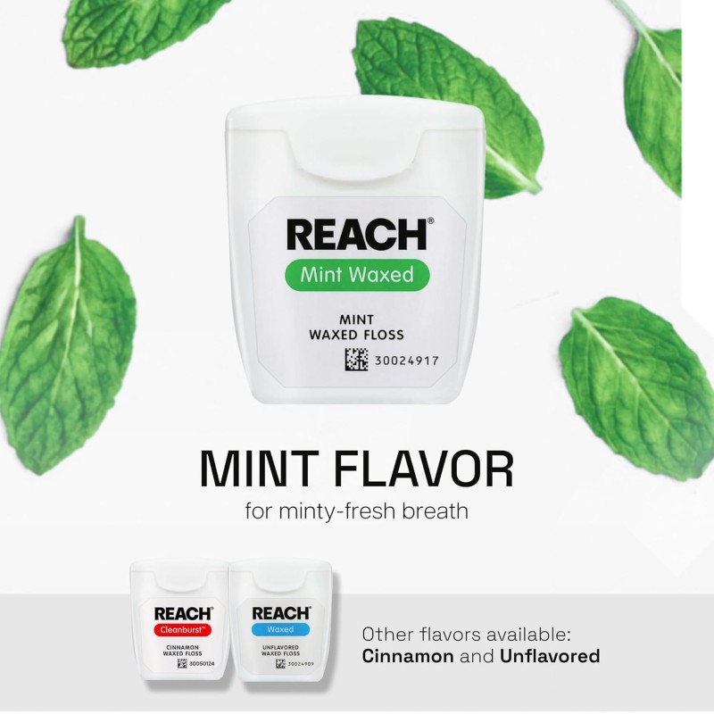 Reach Dental Floss Mint Waxed