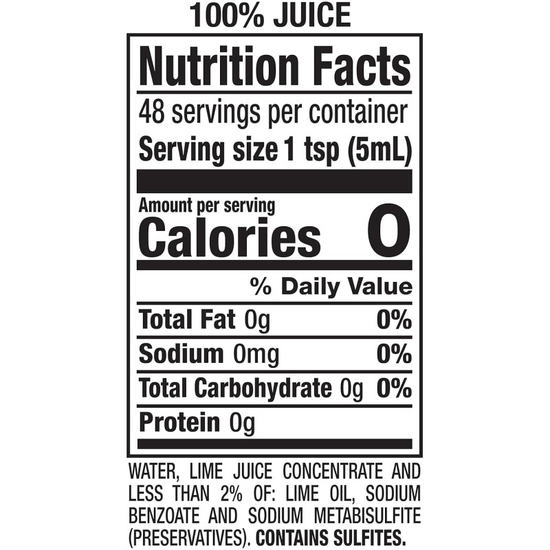 ReaLime 100% Lime Juice