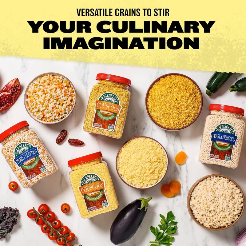 Riceselect Tri Color Pearl Couscous